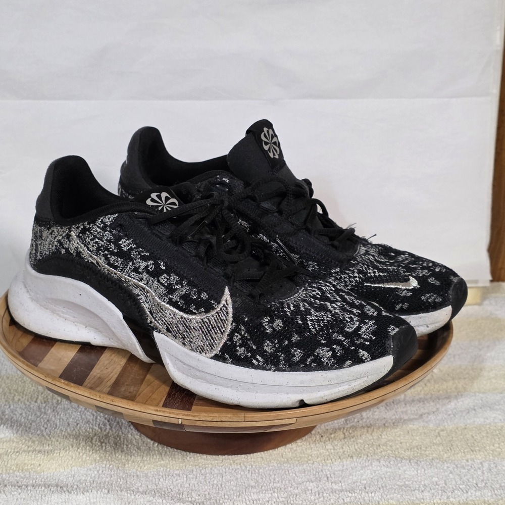 Superrep Flyknit Go 3 Flyknit Running Shoes Women's Sz 9.5 Black "Move To Zero" - Picture 5 of 15